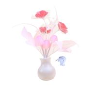 TocaFeank Veilleuse à Brancher à Intensité Variable,Veilleuse à Brancher à LED - Prise à induction dans la lampe lilas | Lampe à fleurs murale, appliques murales LED pour cuisine, couloir