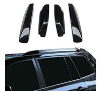 Tocatus - Cubierta de techo Para riel de carga Para Toyota Highlander 2008-2013, Negro, 4 unidades