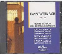 Toccatas & Fugues Pour Orgue Bwv 565, 540, 542, Passacaille Bwv 582 Bardon, Orgue