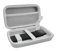 TOCCOO Étui avec sangle de poitrine pour moniteur de fréquence cardiaque - Protection de sangle, sac autocollant à étiquette fixe compatible avec Garmin 010-12883-00 HRM/COOSPO H808S (noir, étui