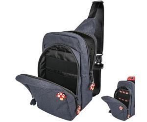 TOCCOOL Étui de transport compatible avec consoles Nintendo Switch/Lite/OLED, manette, sac de voyage à bandoulière avec rangement de cartes de jeu à l'intérieur, accessoires de jeu sac anti-poussière