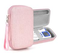 TOCCOOL Étui de transport pour moniteur cardiaque foetal Doppler, sac de rangement de voyage résistant à l'eau, compatible avec VCOMIN, CONTEC, pull, pochette rigide portable pour femme enceinte (rose