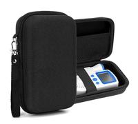 TOCCOOL Étui de transport rigide en EVA (étui uniquement) - Sac de protection pour Doppler Fetal & Moniteur de fréquence cardiaque de bébé Compatible avec VCOMIN/CONTEC/Jumper (Noir)