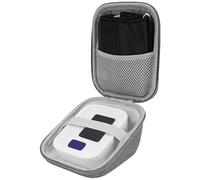 TOCCOOL Étui pour tensiomètre - Compatible avec Omron 3 Series BP7100/5 Series BP5100, A&D UA-654Plus/AA-651 et coque de protection étanche et antichoc (gris)