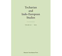 Tocharian And Indo-European Studies 20