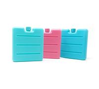 ToCi Lot de 3 mini pains de glace Bleu/rose/vert, 3