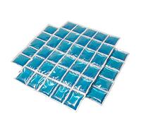 ToCi Tapis de refroidissement - Grand tapis de refroidissement en gel avec 30 cellules de refroidissement - Bloc de glace flexible - Compresse de refroidissement - Lot de 4