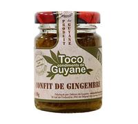 TOCO - Délices de Guyane - Confit de Gingembre - Parfume Naturellement Tous Vos Plats - Ingrédients Naturels Et 100 % Français - 100 Grammes