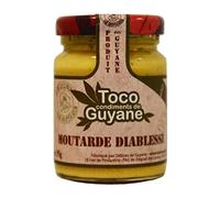 TOCO - Délices de Guyane - Moutarde Diablesse - Parfume Naturellement Tous Vos Plats - Ingrédients Naturels Et 100 % Français - 100 Grammes