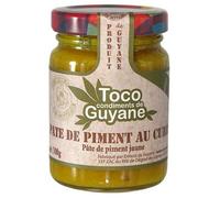 TOCO - Délices de Guyane - Pâte De Piment Curry - Parfume Naturellement Tous Vos Plats - Ingrédients Naturels Et 100 % Français - 100 Grammes