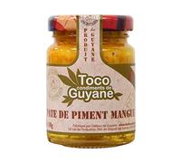TOCO - Délices de Guyane - Pâte De Piment Mangue - Parfume Naturellement Tous Vos Plats - Ingrédients Naturels Et 100 % Français - 100 Grammes