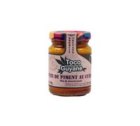 TOCO - Pâte de Piment au Curry - Pâte de Piment Jaune · Produit de Guyane · Piments Équeutés à la Main · Au Curry et Curcuma - Le Pot de 100g - Le Lot De 4