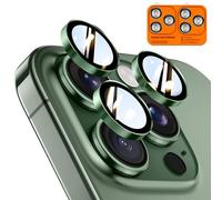 TOCOL Protection Caméra pour iPhone 13 Pro Max, iPhone 13 Pro, Vert Alpin