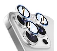 TOCOL Protection Camera pour iPhone 14 Pro Max, iPhone 14 Pro, Résistant aux Rayures, Antichoc, Anti-Buée, Installation Facile, Verre Trempé HD Protections d'Objectif, Transparente