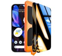TOCOL Verre Trempé Anti Espion pour Google Pixel 9 Pro XL 6,8 Pouces, Véritable Anti-Espion à 25°, Dépoussiérage Automatique, Sans Bulles, Dureté 9H, Coques de Téléphone Compatibles, 2 Pièces
