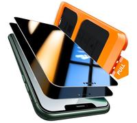 TOCOL Verre Trempé Anti Espion pour iPhone 11 Pro Max, iPhone XS Max | Lot de 2, Anti-Espion 25°, Facile à Installer, 9H Résistant aux Rayures, Facile à Nettoyer, Coques de Téléphone Compatibles