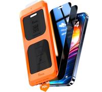 TOCOL Verre Trempé Anti Espion pour iPhone 14 Pro Max, Véritable Anti-Espion à 25°, Dépoussiérage Automatique, Sans Bulles, Dureté 9H, Coques de Téléphone Compatibles, 2 Pièces