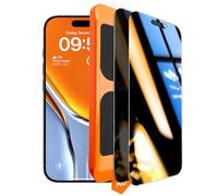 TOCOL Verre Trempé Anti Espion pour iPhone Air, Véritable Anti-Espion à 25°, Dépoussiérage Automatique, Sans Bulles, Dureté 9H, Coques de Téléphone Compatibles, 2 Pièces