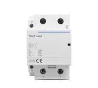TOCT1 2P 100A 2NO 1NO1NC 2NC 230VAC 50/60Hz contacteur modulaire domestique sur Rail Din(2NO)