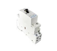 TOCT1 2P 25A 220V/230V 50/60HZ Din rail contacteur modulaire ca domestique avec interrupteur de commande manuel 2NO ou 1NO 1NC ou 2NC(1NO 1NC)