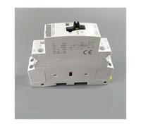 TOCT1 2P 25A 220V/230V 50/60HZ Din rail Household ac Modular contactor with Manual Control Switch 2NO or 1NO 1NC or 2NC CZAOINCU(1NO 1NC)