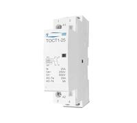 TOCT1 2P 25A AC 220 V/230 V 50/60 HZ rail Din contacteur modulaire domestique ac 110 V 230 V 24 V NO NC(1NO,110V)