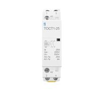 TOCT1 2P 25A AC 220 V/230 V 50/60 HZ rail Din contacteur modulaire domestique ac 110 V 230 V 24 V NO NC(2NO,220V)