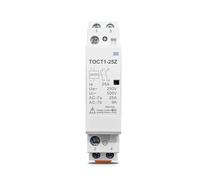 TOCT1 2P 25A DC 12V 24V bobine 220V/230V 50/60Hz Din Rail contacteur modulaire domestique AC(DC 12V 2NO)