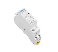 TOCT1 2P 25A DC 12V 24V bobine 220V/230V 50/60HZ rail Din contacteur modulaire ca domestique 2NO ou 1NO 1NC(DC 24V 1NO 1NC)