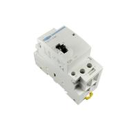 TOCT1 2P 63A 220V/230V 50/60HZ Din Rail contacteur modulaire ca domestique avec interrupteur de commande manuel 2NO ou 1NO 1NC ou 2NC ZFUGEDRLI (Color : 1NO 1NC)