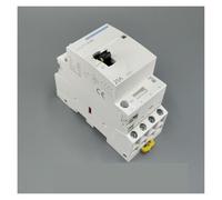 TOCT1 4P 25A 220V/230V 50/60HZ Din rail Household ac Modular contactor with Manual Control Switch 4NO or 2NO 2NC or 4NC CZAOINCU(2NO 2NC)