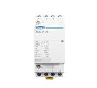 TOCT1 4P 25A 2NC 2NO 220V/230V 50/60HZ rail Din contacteur modulaire ca domestique(220V,2NO2NC)