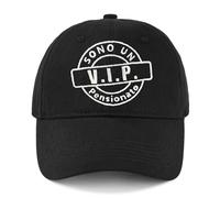 Toctax Chapeau de Baseball Homme Idées Cadeau Anniversaire pour Papa Cadeaux pour Pension Coton Baseball Cap Cadeau Fête des Pères Noël, Noir - Retraite, 58-60