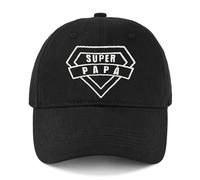 Toctax Chapeau de Baseball Homme Idées Cadeau Anniversaire pour Papa Cadeaux pour Pension Coton Baseball Cap Cadeau Fête des Pères Noël, Noir - Papa, 58-60