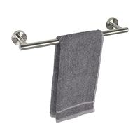 TocTen Barre Porte-Serviettes de Bain en Acier Inoxydable SUS304 épais pour Salle de Bain, Porte-Serviettes Mural Robuste - 40,6 cm - Nickel brossé