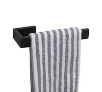 TocTen Porteserviettes Anneau porteserviette - Épais SUS304 en Acier Inoxydable SUS304 pour Salle de Bain, 22,9 cm très résistant, Fixation Murale, Barre porteserviettes carrée pour matériel de