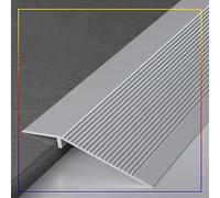 TOCTUS Réducteur De Bande De Transition en Aluminium, Rampe De Seuil De Transition De Sol en Bois À Carrelage, Barre De Moquette pour Portes, pour Une Différence De Hauteur De 1 À 4 cm (Color : Matte