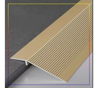 TOCTUS Réducteur De Bande De Transition en Aluminium, Rampe De Seuil De Transition De Sol en Bois À Carrelage, Barre De Moquette pour Portes, pour Une Différence De Hauteur De 1 À 4 cm (Color : Matte