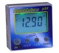 TOCYORIC 35-2269 Angle Gage Backlit Digital Electronic Magnetic Level/Protractor/Bevel Gauge Angle Cube Gen 3