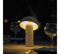 Lumisky Lampe de table TOD – sans fil, LED, tête orientable – Blanc H28 cm