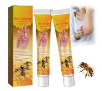 Todahof Lot de 2 crèmes de venin d'abeille - Crème de venom - Crème de soin pour poison d'abeille
