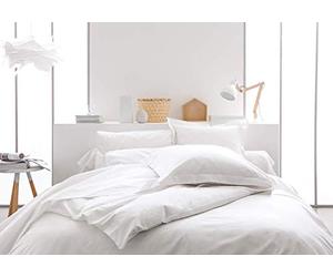 Today 201201 Drap Housse Coton - Blanc (Chantilly) - 200 x 160 cm