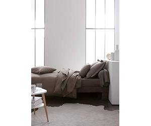 Today 201714 Taie d'Oreiller Coton Bronze 75 x 75 cm pour oreiller 60 X 60 CM