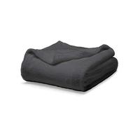 Today 232009 Plaid Moelleux Polyester Canon de fusil/Gris Anthracite 125 x 150 cm