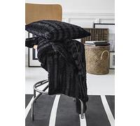 Today 232259 Plaids, Noir, 125x150