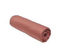 TODAY Drap Housse Essential 160x200cm Terracotta Coton 57F Bonnet 23