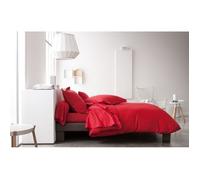 Today - Drap plat Pomme d'Amour - 100% coton 57 fils - 180 x 290 cm - Rouge - Today Incolore G