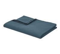 Today - Drap plat - 100% coton BIO - 180 x 290 cm - Bleu paon Bleu