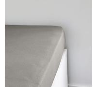 Today Essential - Drap Housse 90X190 cm 1 Personne Jersey 100% Coton Uni, Dune