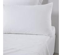TODAY Essential - Lot de 2 Taies d'oreillers 50X70 cm 100% Coton Uni, Craie